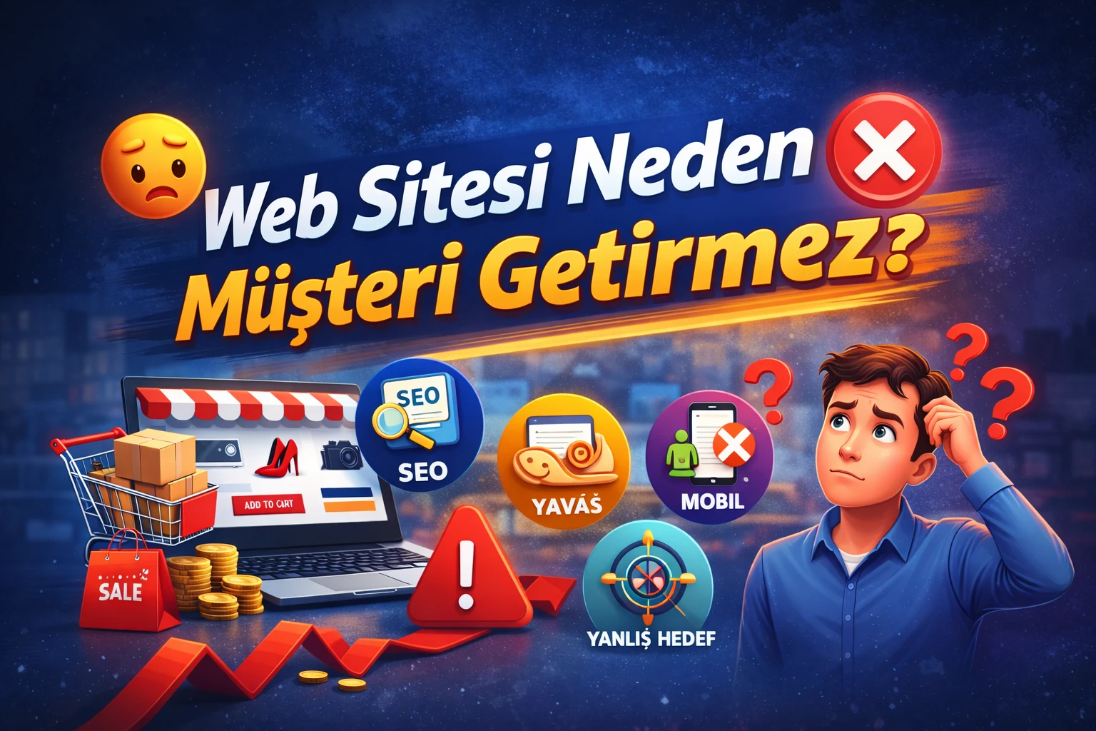 Web Sitesi Neden Müşteri Getirmez?