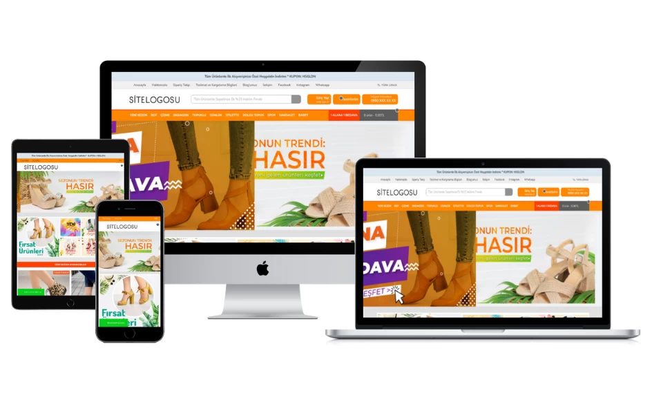 Eticaret - Ayakkabı Satış Teması